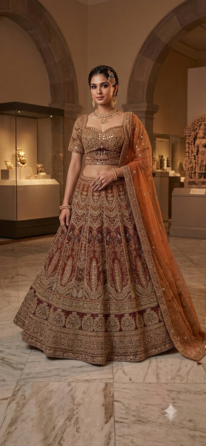Croptop lehnga