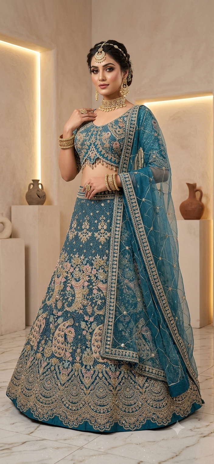 Crop top Lehenga