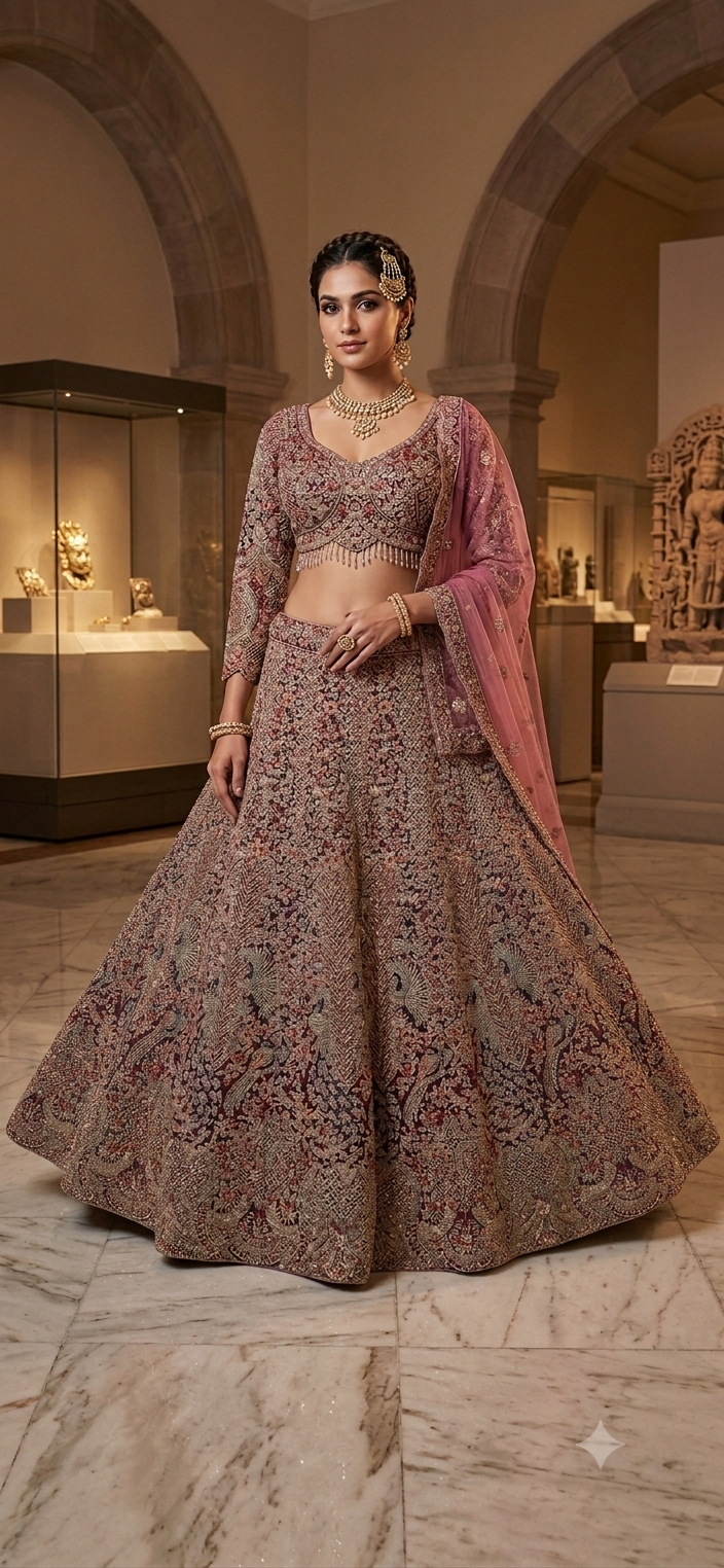 Crop top Lehenga