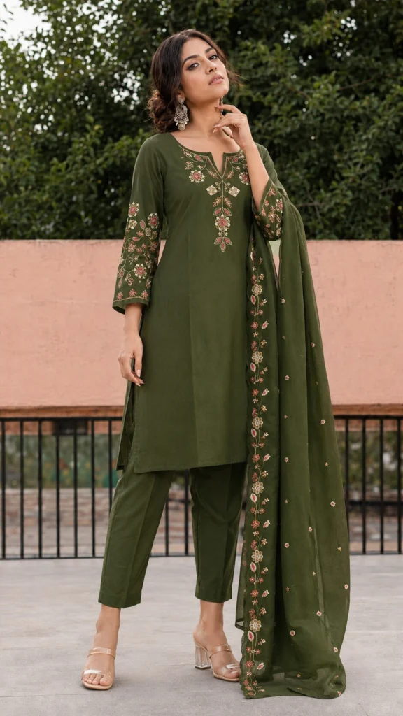 Rayon Kaftan Dress
