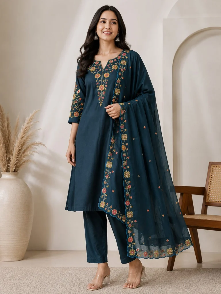 Beige Churidar